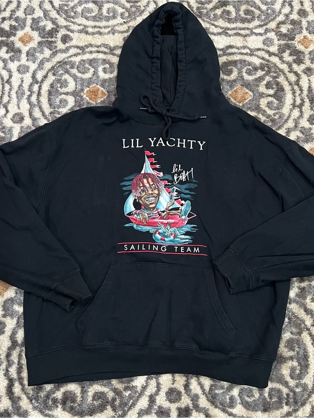 Lil Yachty Sailing Team Hoodie Size XXL Men’s
